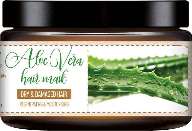 Eco U Aloe Vera Regenerating and Moisturising Hair Mask for Dry and Damaged Hair 250ml