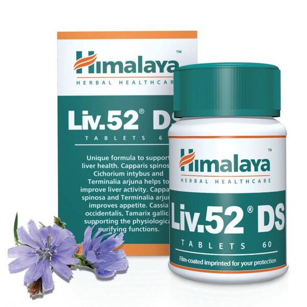 Himalaya Liv.52 DS Digestive Support & Liver Health 60 Tablets