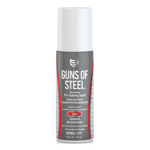 Guns of Steel, Hot Action Pre-Training Liquid - 89 ml.