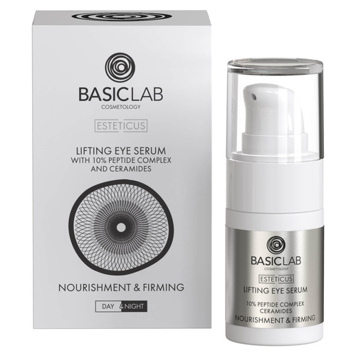 BasicLab Esteticus Lifting Eye Serum 10% Peptide Complex 15ml