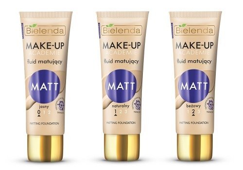 Bielenda Make Up Academie Matting Fluid Foundation 00 Light 30g