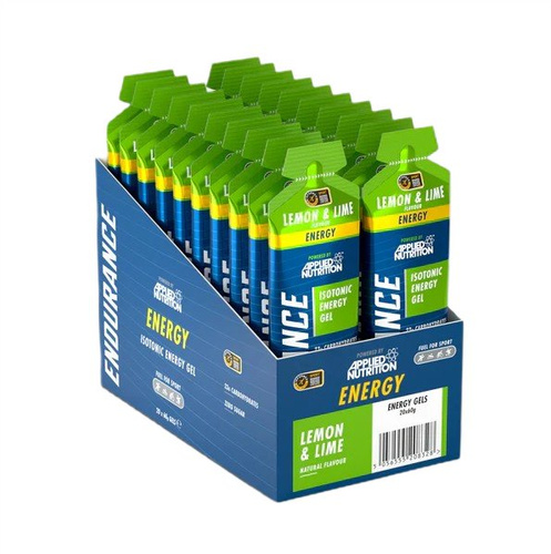 Applied Nutrition Endurance Izotoniczny Żel Energetyczny Cytryna i Limonka Na Szybką Energię 20 x 60g
