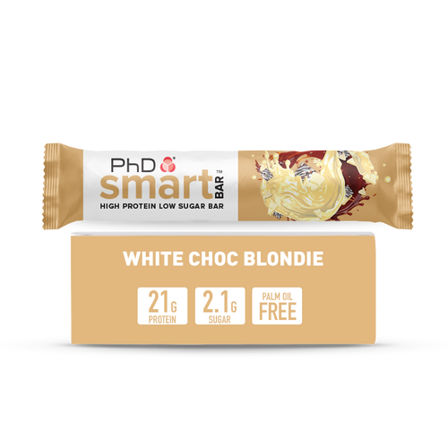 PhD Smart High Protein Low Sugar Bar with White Chocolate Flavour 64g