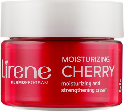 Lirene Moisturizing Cherry Strengthening Day and Night Cream 50ml