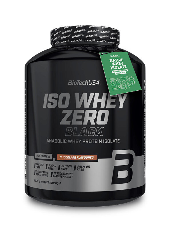 Iso Whey Zero Black, Chocolate - 2270g