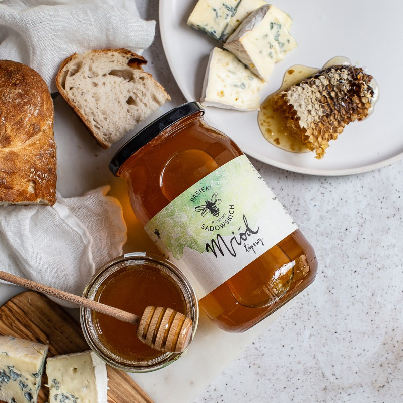 Pasieki Sadowskich Linden Honey 1200g