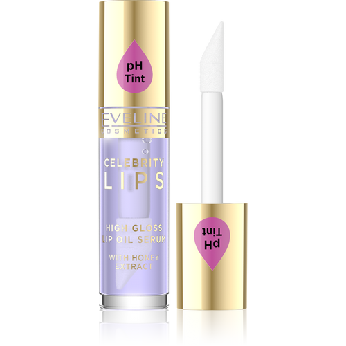 Eveline Celebrity Lips Tinted Oil Therapy Olejek Serum do Ust Nr 03 Violet 5ml