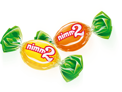 Nimm2 Stuffed Fruit Candies Enriched with Vitamins 90g