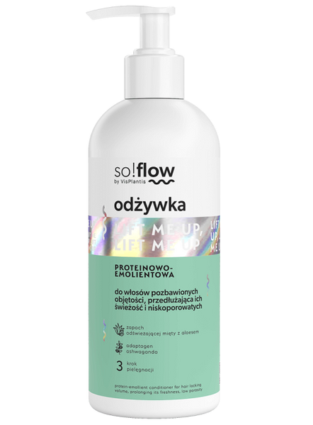 So!Flow Protein-Emollient Conditioner for Volumeless Hair Care 300ml