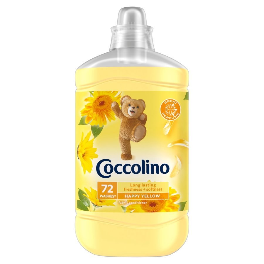 Coccolino Happy Yellow Fabric Softener Concentrate 1700ml