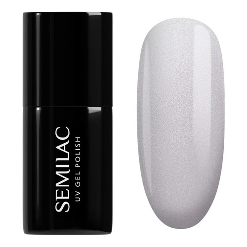 Semilac UV/LED Wedding Pearls Hybrid Gel Nail Polish No Hema - 237 White Pearl 7ml