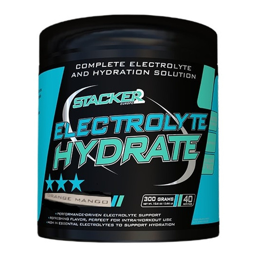 Stacker2 Europe Electrolyte Hydrate, Orange Mango - 300g