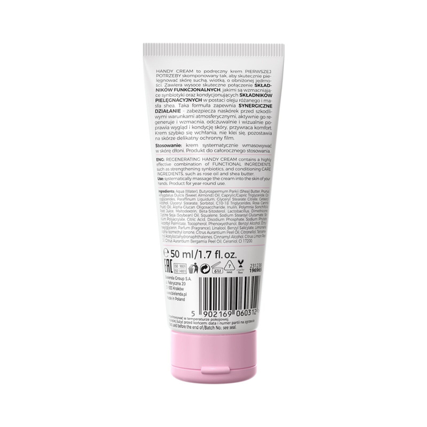 Bielenda Regenerating Hand Cream with Synbiotics and Rose Oil 50ml