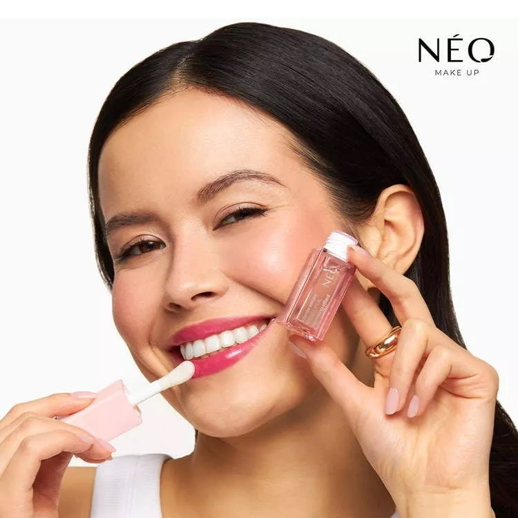 Neo Makeup Intense Serum Colorless Lip Oil Magic Pink Tint Effect 5ml