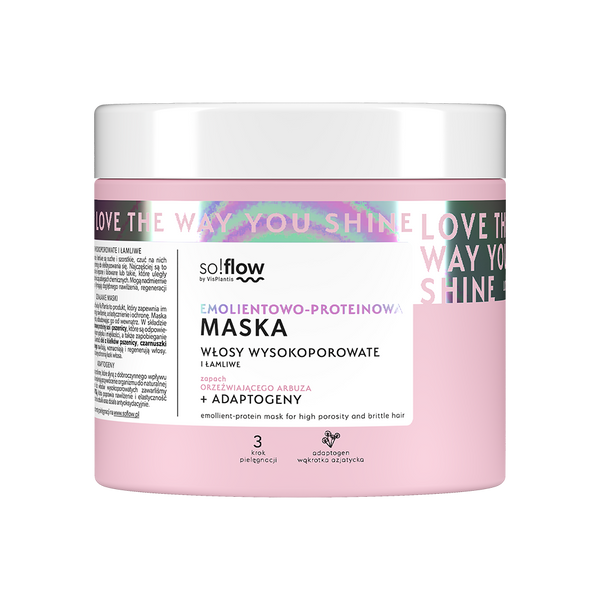 So!Flow Emollient and Protein Mask for High Porosity and Brittle Hair 400ml