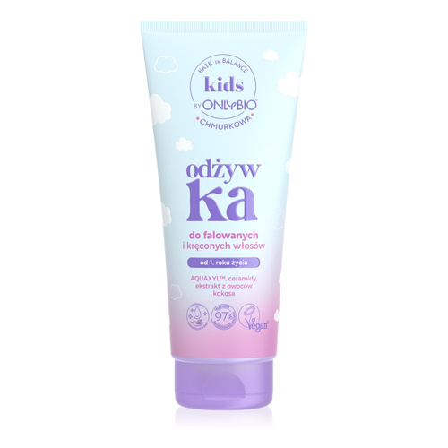 OnlyBio Hair in Balance Kids Chmurkowa Odżywka do Falowanych i Kręconych Włosów 200ml