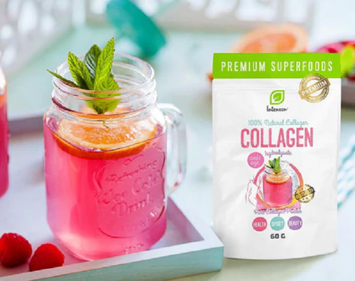 Intenson Collagen with Vitamin C and Hyaluronic Acid 60g