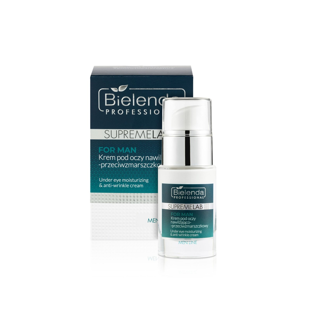 Bielenda SupremeLab Men Line Moisturizing and Anti-Wrinkle Eye Cream 15ml