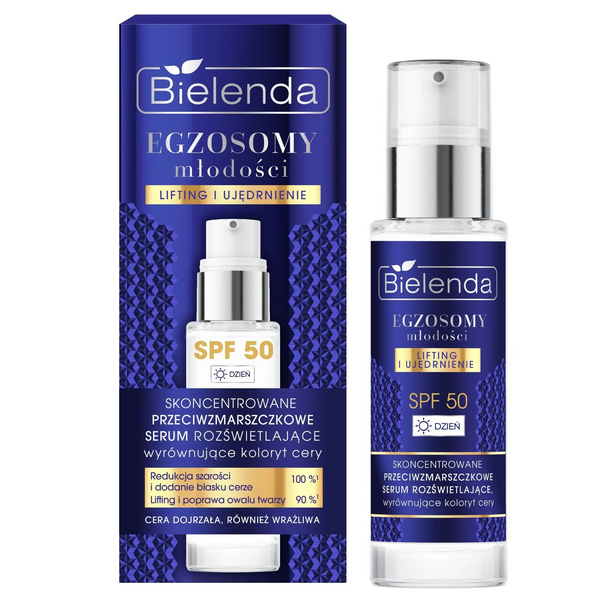 Bielenda Exosomes of Youth Anti-Wrinkle Brightening Serum SPF50 30ml