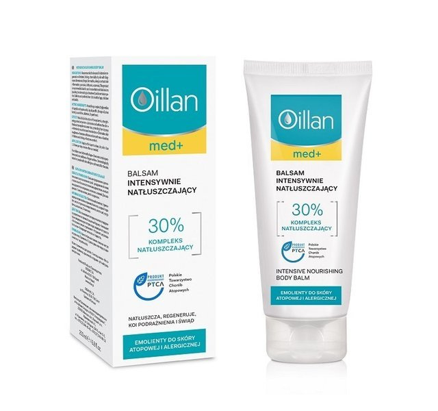 OILLAN MED+ INTENSIVE NOURISHING BODY BALM 200ml for atopic skin