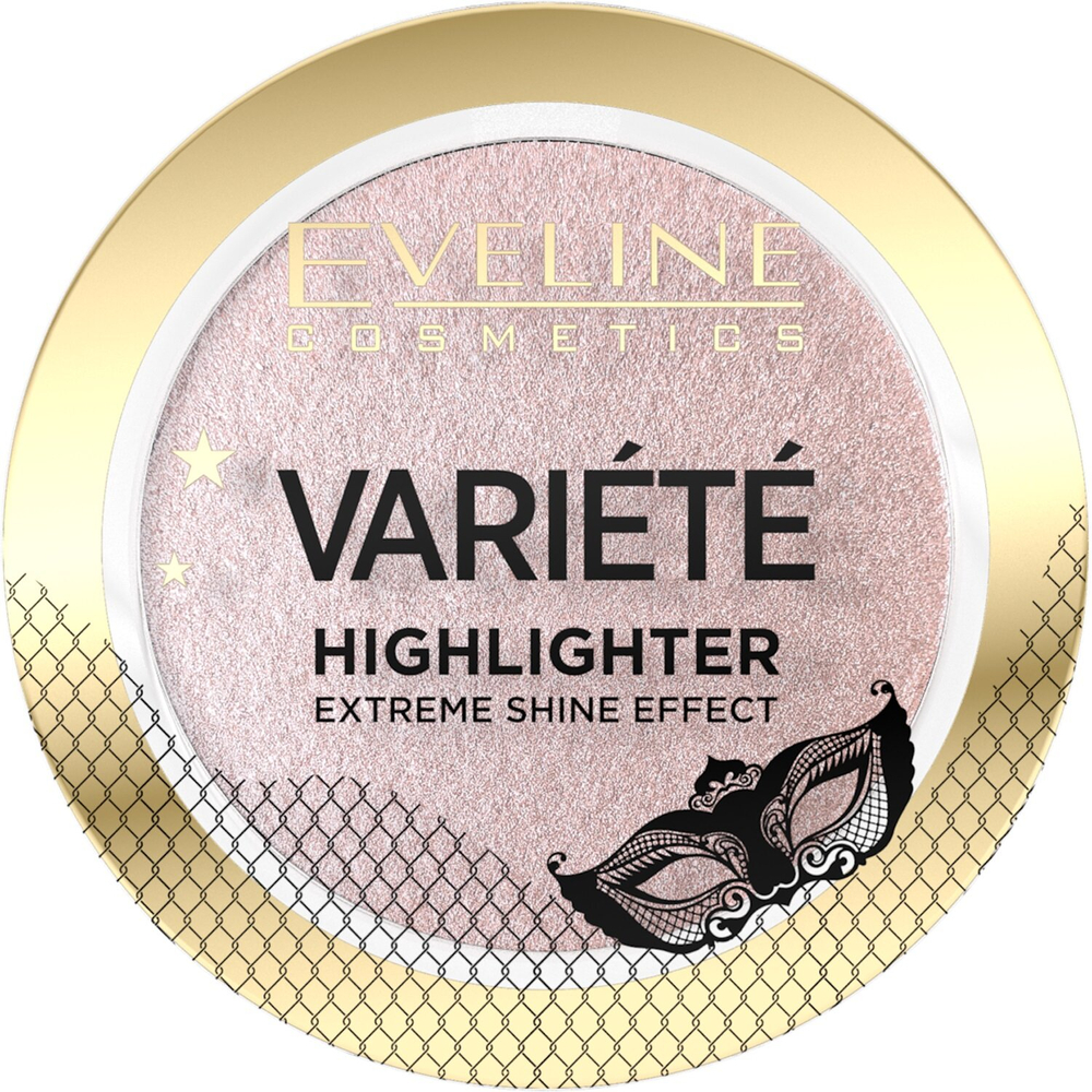 Eveline Variete Extreme Shine Effect Rozświetlacz Prasowany 01 5g