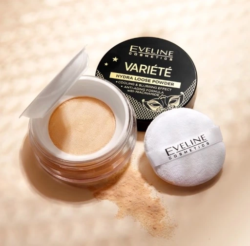 Eveline Variete Hydra Loose Powder Puder Sypki Chłodzący 5g