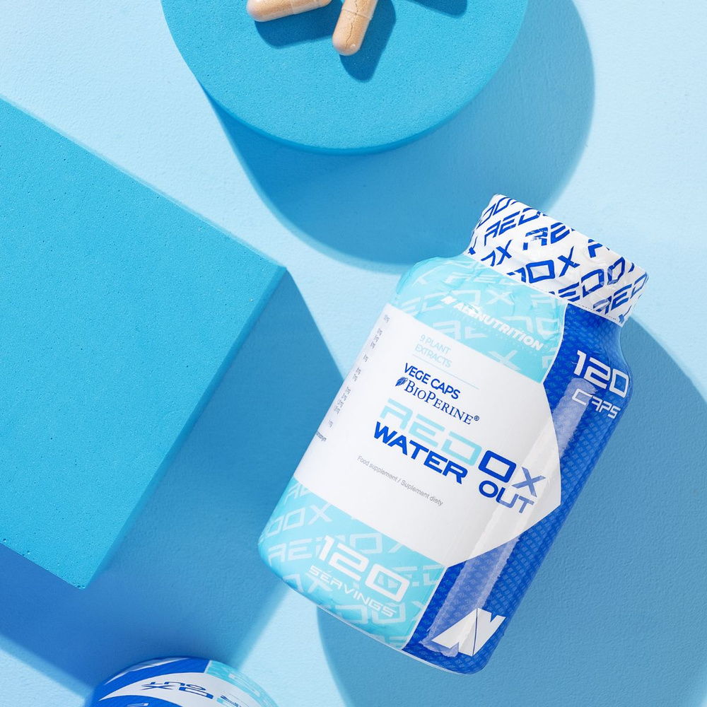 AllNutrition Redox Water Out Naturalne Wsparcie Sylwetki i Redukcji Wody 120 Kapsułek