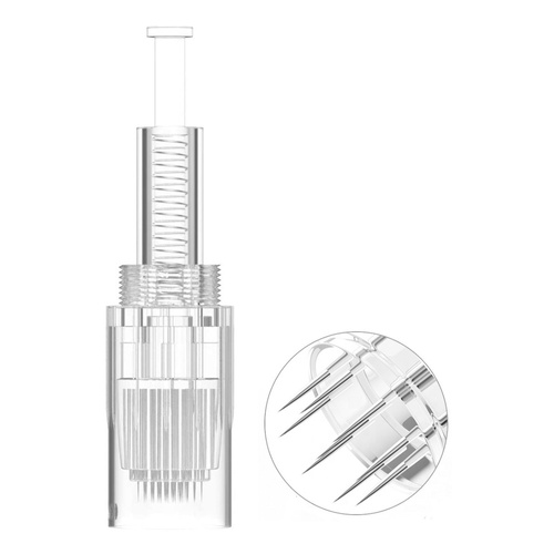 BLCK Professional Sterile 9 Pin Needle Cartridge for Microneedling Treatments Screw Mount 1pc