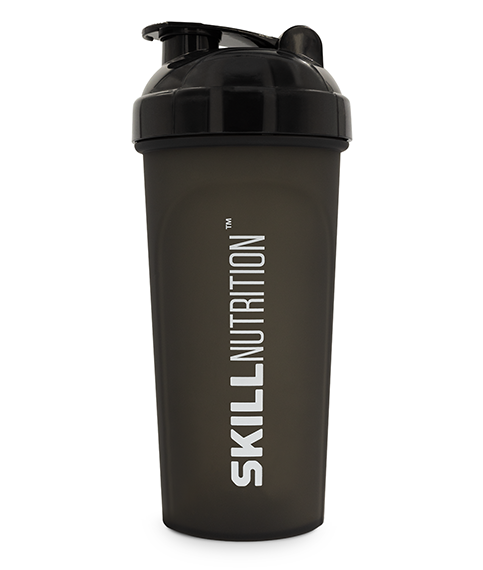 Skill Nutrition Shaker, Black - 700 ml.