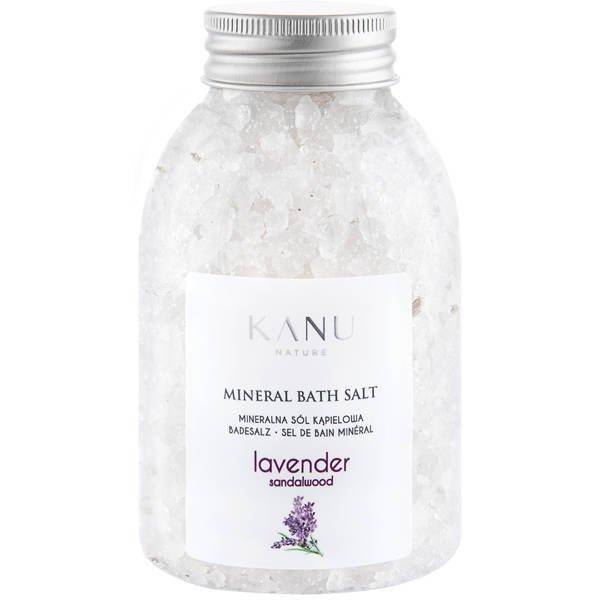 Kanu Nature Regenerating Mineral Bath Salt with Lavender and Sandalwood Fragrance 350g 