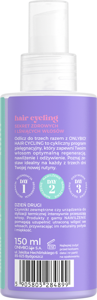 OnlyBio Hair Cycling Strongly Moisturizing Serum 150ml