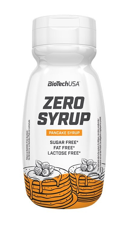 BioTechUSA Zero Syrup Pancake Syrup Low Calorie and Sugar Free 320ml