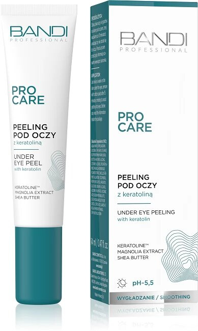 Bandi Professional Pro Care Peeling pod Oczy z Keratoliną 14ml
