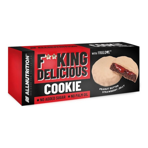 Allnutrition Fitking Delicious Cookie Peanut Butter & Strawberry Jelly 128g
