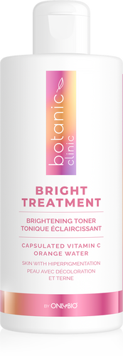 OnlyBio Botanic Clinic Bright Treatment Rozświetlający Tonik dla Cery z Przebarwieniami 300ml