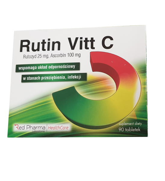 Red Pharma Rutin Vitt C 90 tabs