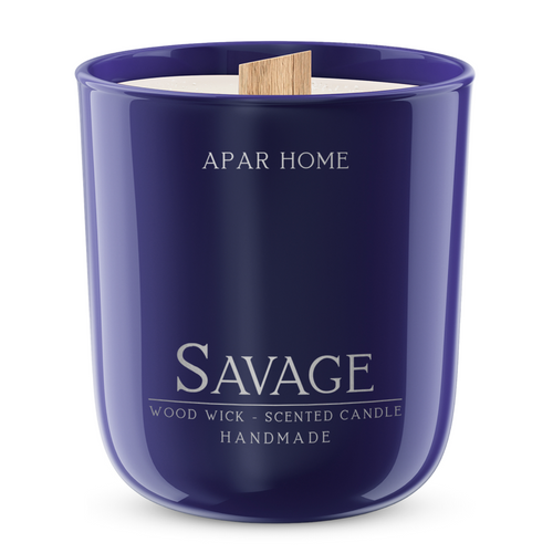 Sauvage Soy Scented Candle in Glass 1 Piece