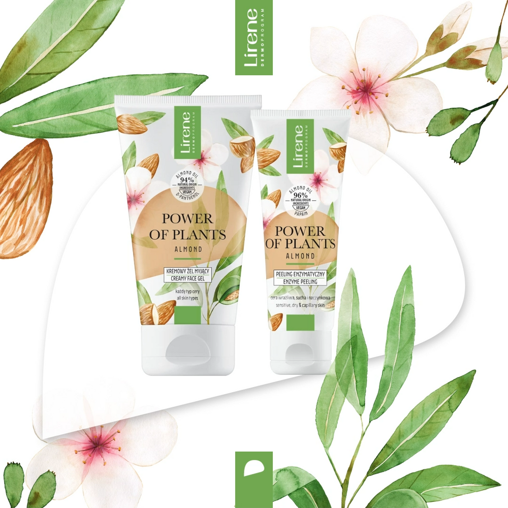 Lirene Power Of Plantis Peeling Enzymatyczny Migda 75ml