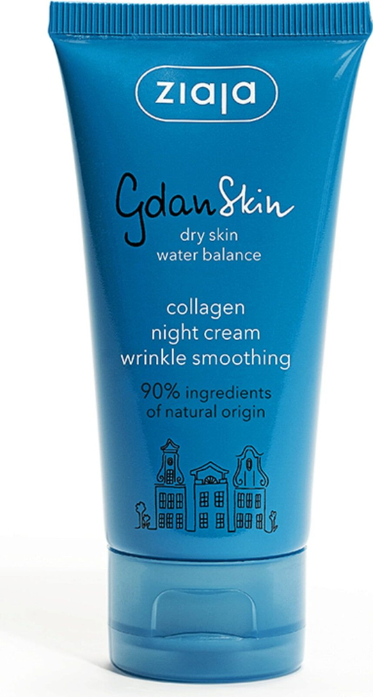 Ziaja GdanSkin Anti-Wrinkle Moisturizing Collagen Night Cream 50ml