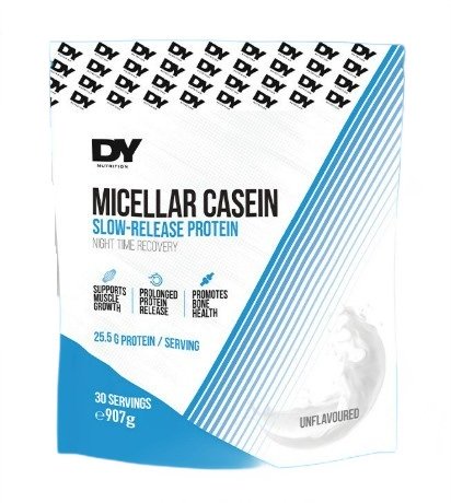 Dorian Yates Micellar Casein Unflavored Slow Release Protein for Night Time Recovery 907g