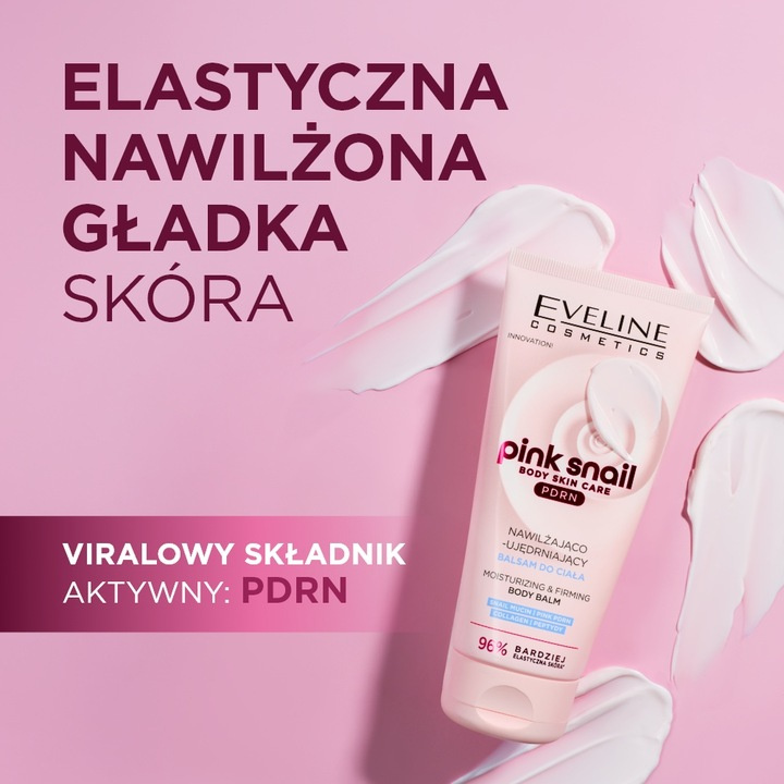 Eveline Pink Snail Nawilżająco-Ujędrniający Balsam do Ciała 200ml