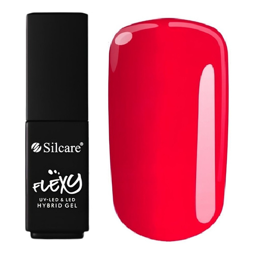 Silcare Flexy lakier hybrydowy UV/LED 222 Classic Red 4.5g