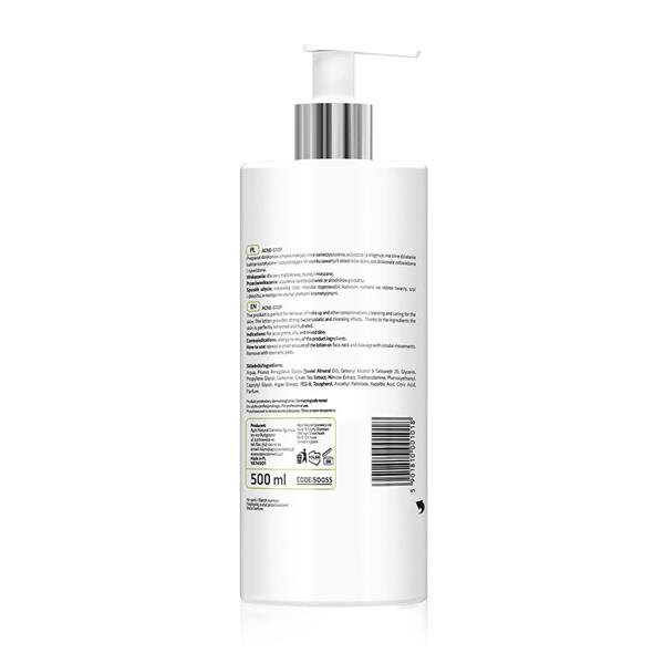 Apis Professional Acne Stop Mleczko Oczyszczające z Zieloną Herbatą 500ml
