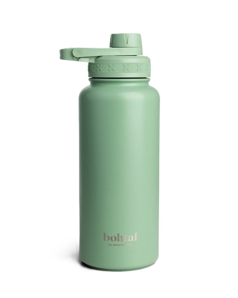 Bohtal Insulated Sports Bottle, Green - 960 ml.