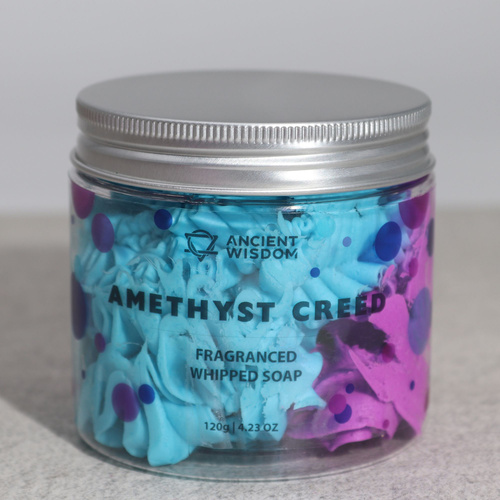 Amethyst Creed Whipped Soap 120g