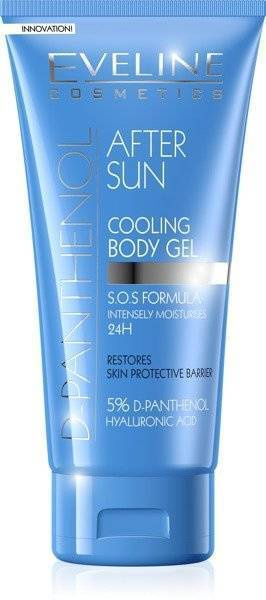 Eveline Sun Care Cooling Regenerating Moisturizing Gel after Sunbathing with D-Panthenol 150ml