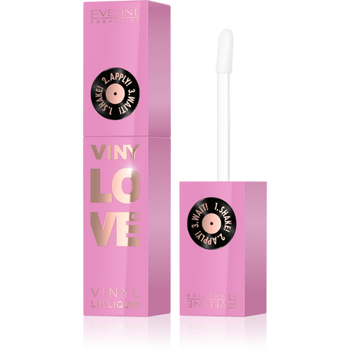 Eveline VinyLove Liquid Vinyl Lipstick with Gloss Effect No. 02 Dutsy 4ml