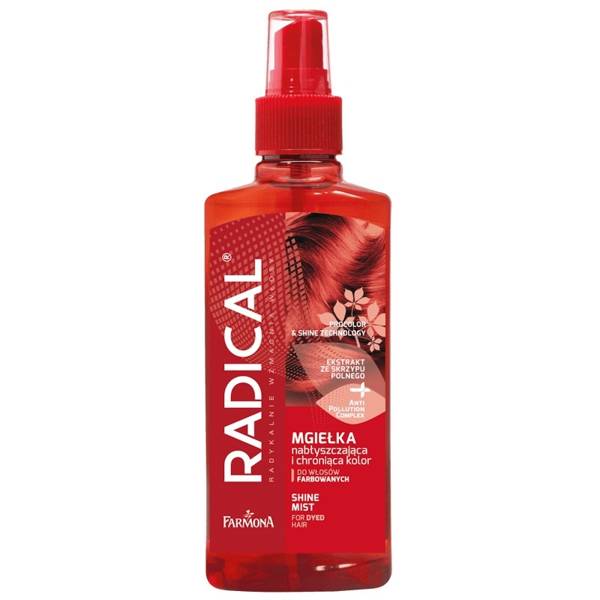 Radical Shine and Colour Protect Strengthening Mist for Dyed Hair 200ml