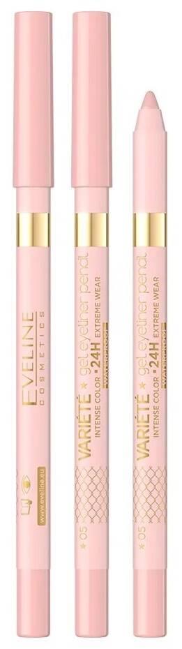 Eveline Variete Waterproof Gel Eyeliner Pencil No. 05 Naked 1 Piece