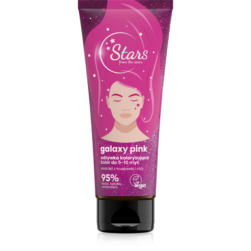 Stars from the Stars Galaxy Pink Conditioner Coloring Dyeing Tint Pink 50ml